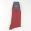 Fred Perry Tipped Socks - Port/Black